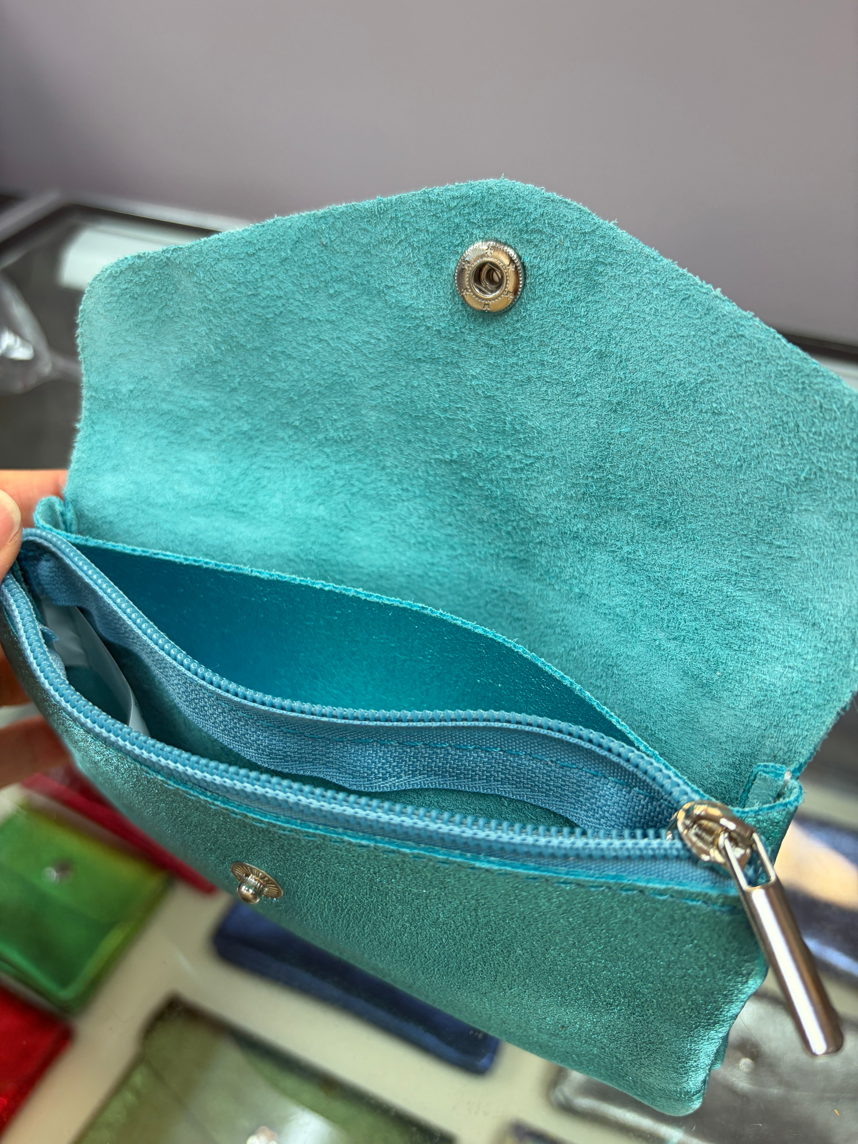 Florentine leather artisan at work — the craft behind every ViaBuia piece